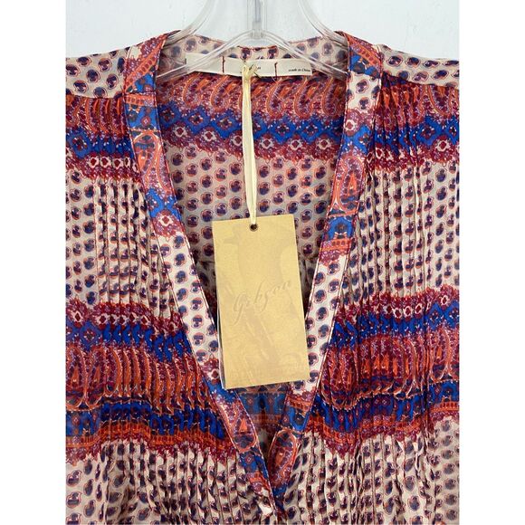 Gibson 100% Silk Tunic Sz 3X NWT - Picture 3 of 7